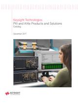 PXI and AXIe Products and Solutions Catalog