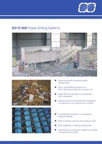 SEP-O-MAT Waste paper sorting plant-1