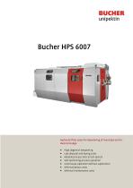 Bucher HPS 6007 - 1