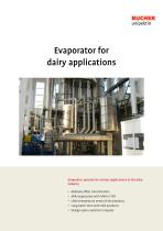 Evaporator for dairy applications-1