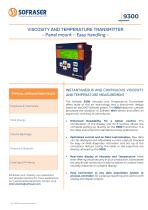 9300 Viscosity and Temperature Transmitter-1