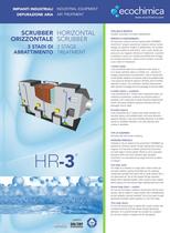 HORIZONTAL SCRUBBER 3 STAGE TREATMENT HR-3® SERIES