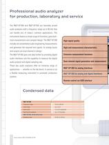 Audio Analyzers ¸UP 300/¸UP 350-2
