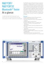 R&S®CBT/CBT32 Bluetooth® Tester-2