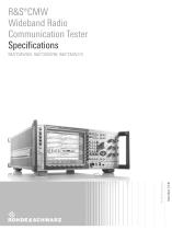 R&S®CMW Wideband Radio Communication Tester Specifications-1
