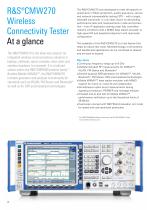 R&S®CMW270 Wireless Connectivity Tester-2