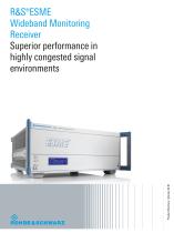 R&S®ESME Wideband Monitoring Receiver-1