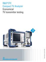 R&S®ETC Compact TV Analyzer-1