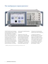 R&S®SMJ100A Vector Signal Generator - Rohde Schwarz - PDF Catalogs ...