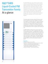 R&S®THR9 Liquid-Cooled FM Transmitter Family-2