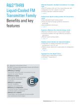 R&S®THR9 Liquid-Cooled FM Transmitter Family-3