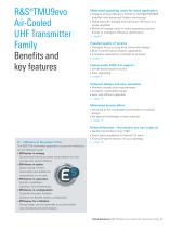 R&S®TMU9evo Air-Cooled UHF Transmitter Family-3