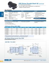 200 series Parallel shaft AC - 2