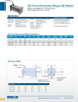 26 Frame Permanent Magnet DC Motors - 1