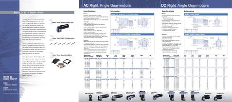 AC Si DC Right Angle Gearmotors - 2