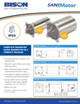 IP69 Rated Stainless Steel Washdown Gearmotors - 1