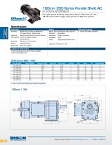 Parallel Shaft, Right Angle and Parallel Offset Gearmotors Product Catalog - 12