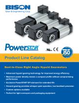 PowerSTAR直角准双曲面齿轮马达目录