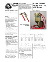 SG-300 Portable Blast Gun w/Hopper-1
