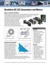 Brushless DC (EC) Gearmotors and Motors - 1