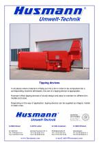 Leaflet - Tipping devices - 1