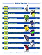 Digital and Analog Flow Meters Literature - 4