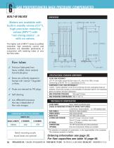 Gas proportioners back pressure compensated - 2