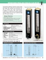 Medium range brass and stainless flow meters - 1