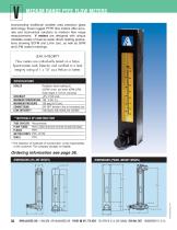 Medium range brass and stainless flow meters - 2