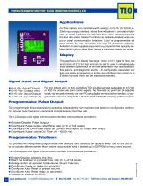 Model TIO - I/O monitor/controller catalog page(s) - 2