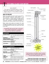 PTFE-SINGLE GLASS FLOW METERS-2