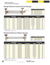 WATER GAUGES AND LIQUID LEVEL GAUGES-12