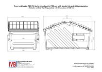 FUB 7,0 1600 plastic lids, skids - 2