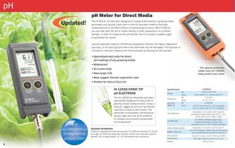 HANNA instruments 2012 Hydroponics Catalog - 4