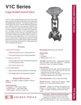 V1C Series Cage-Guided Control Valve - 1