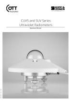 CUV5 and SUV Series Ultraviolet Radiometers-1