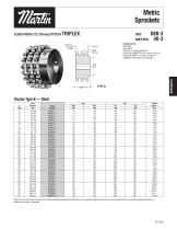 Metric Roller Chain Sprockets - 11