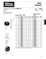 Metric Roller Chain Sprockets - 7