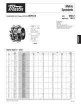 Metric Roller Chain Sprockets - 9