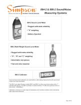 884-2 & 886-2 Sound Level Meters-1