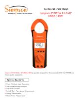 Simpson POWER CLAMP 1000A / 400A-1