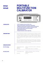 Electrical Calibration (with specifications) - 10