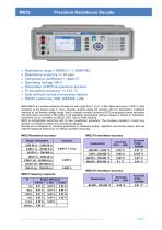 M632 Precision Resistance Decade - 1