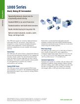 1000 Series Brush, Rotary DC Servomotors - Aerotech - PDF Catalogs ...