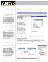 ANSYS Workbench Platform - 2