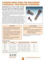 Catalog for Self-Sealing Fasteners, Threadlockers & Self-Sealing Washers-9