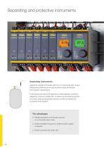 Product catalogue: Separating and protective instruments  (Signal conditioning)-1