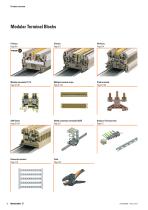 Modular terminal blocks Catalogue 2014/2015 - 6