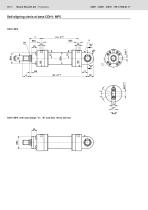 Hydraulic cylindersMill type Series CDH1 / CGH1 / CSH1 - 12