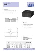 rectangular damping cushion - 1